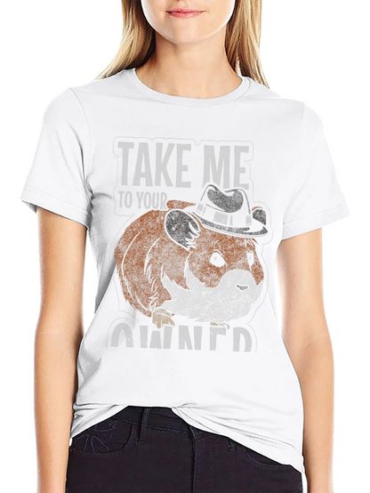 Hamster Owner T-Shirt Funny Pet Graphic Tee