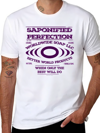 Saponified Perfection Black T-Shirt