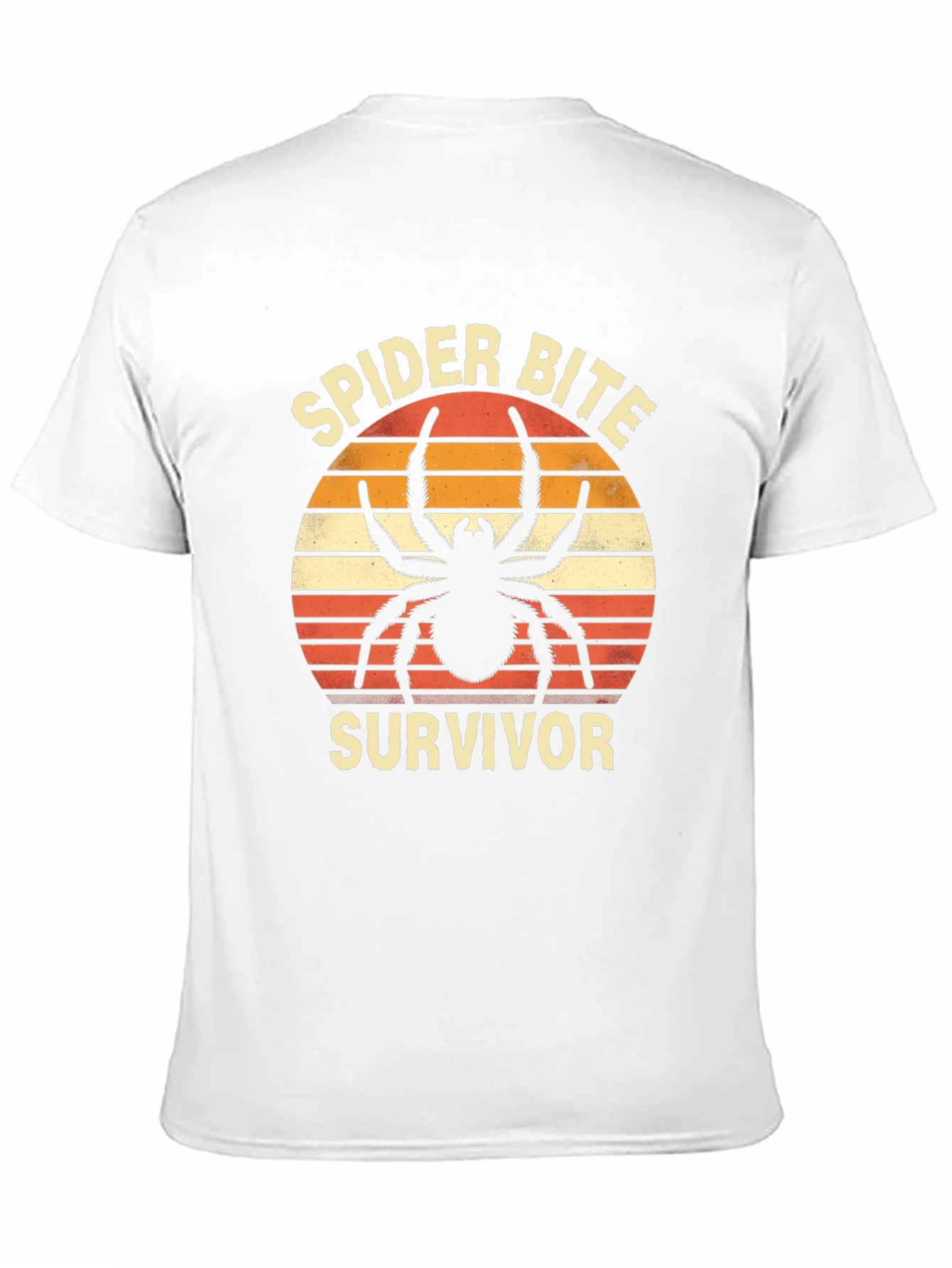 Spider Bite Survivor Graphic T-Shirt