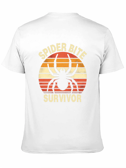 Spider Bite Survivor Graphic T-Shirt