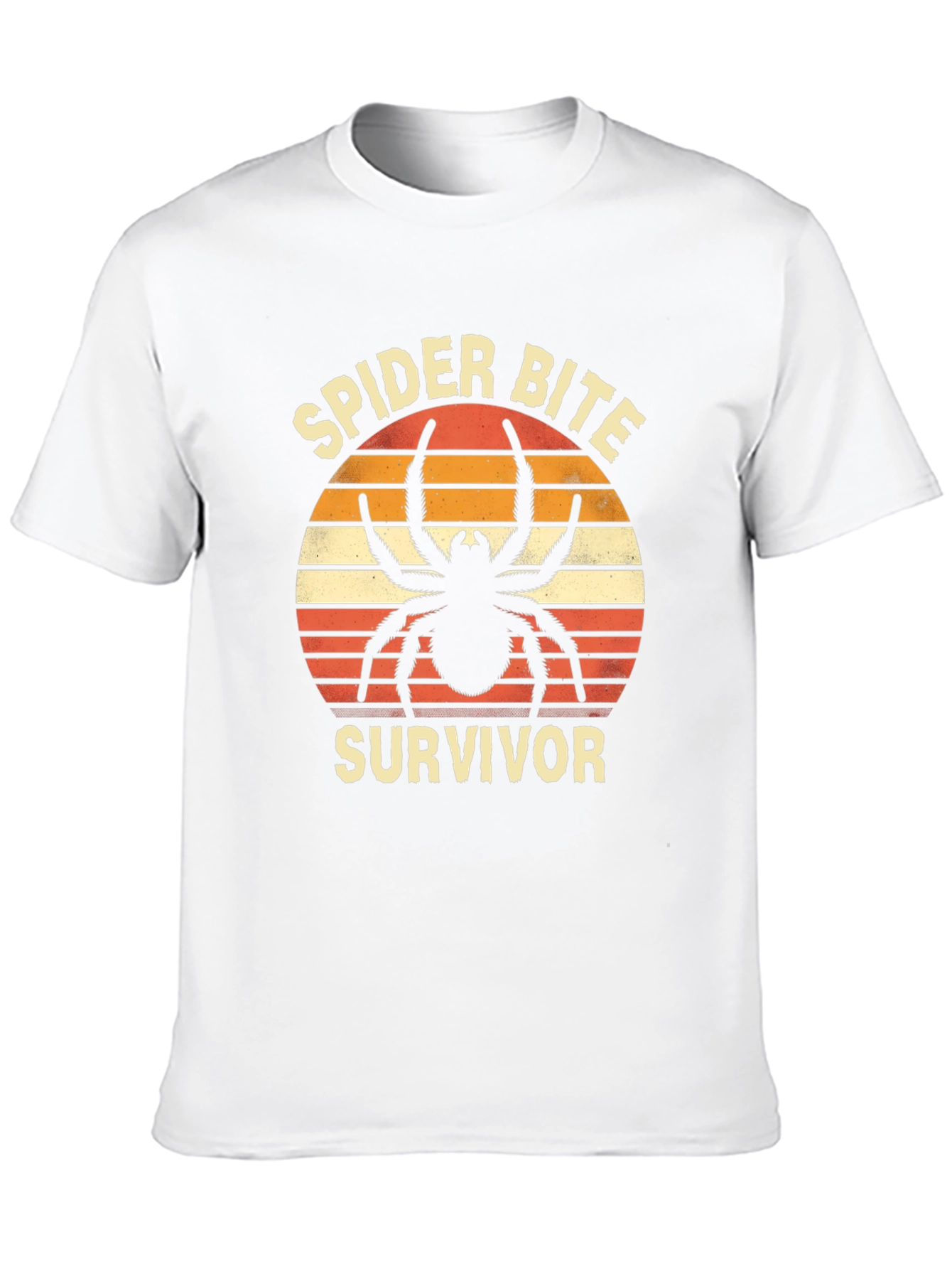 Spider Bite Survivor Graphic T-Shirt