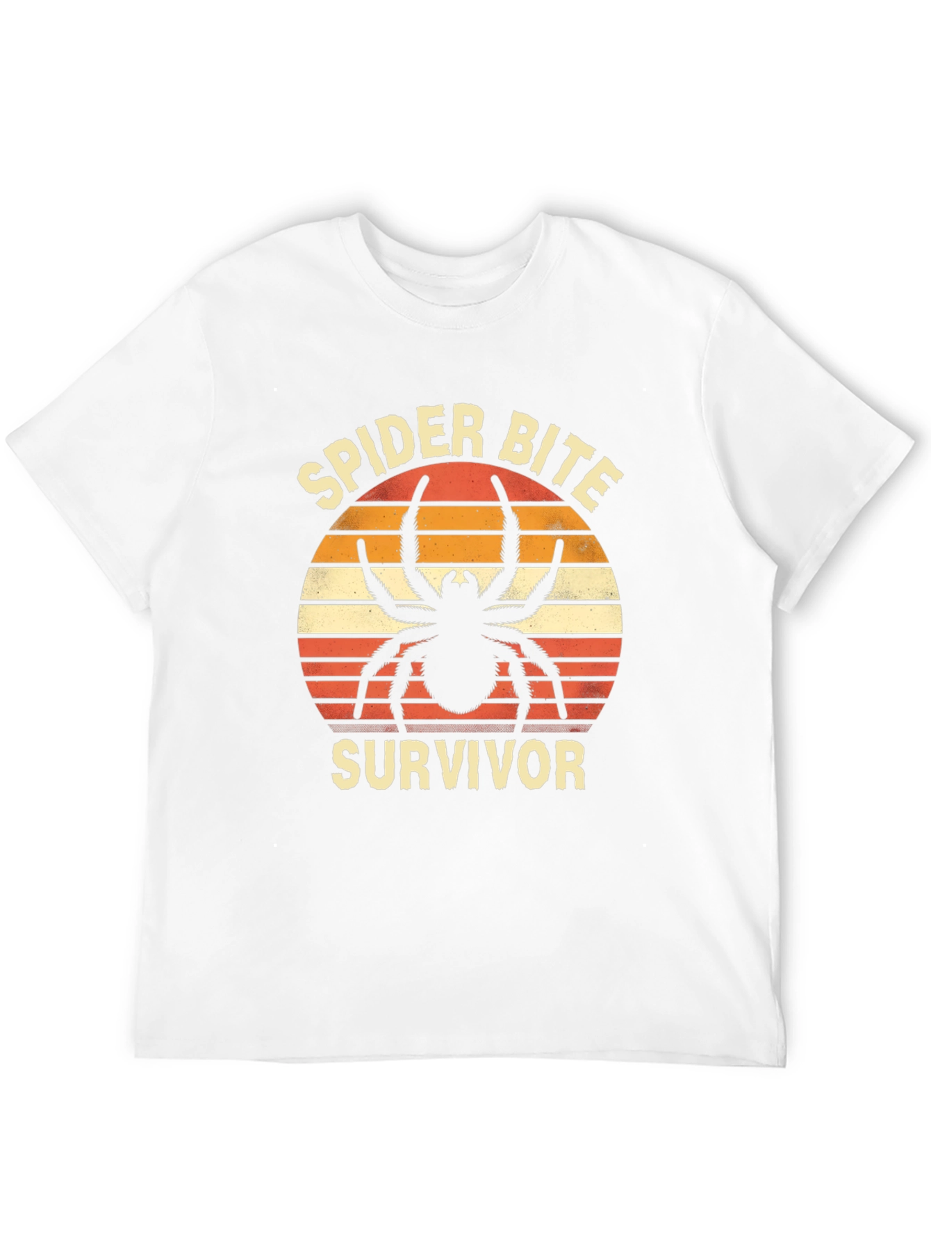 Spider Bite Survivor Graphic T-Shirt