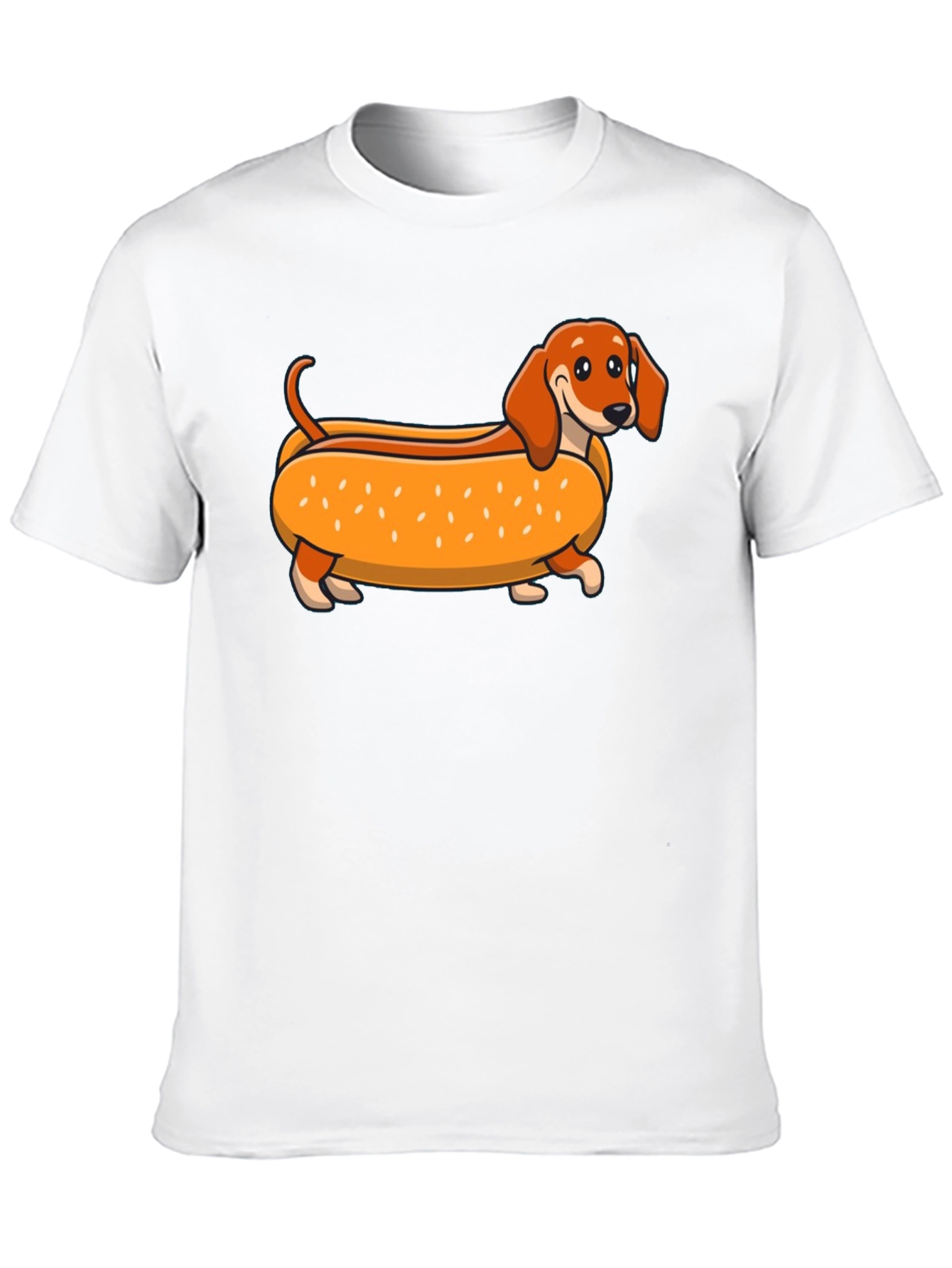 Dachshund Hot Dog T-Shirt