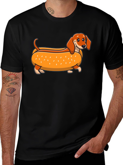 Dachshund Hot Dog T-Shirt