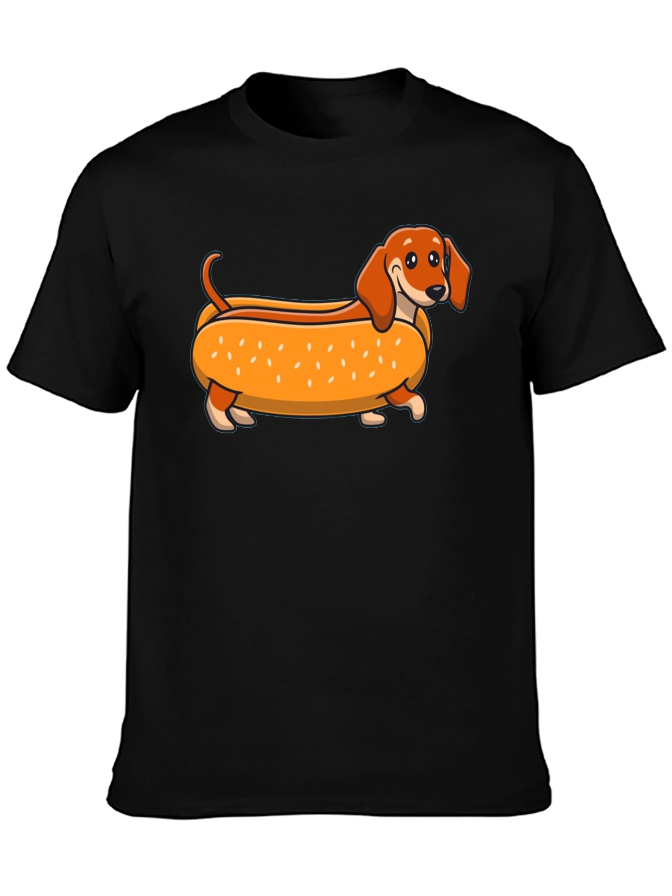 Dachshund Hot Dog T-Shirt