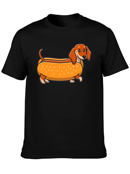 Dachshund Hot Dog T-Shirt