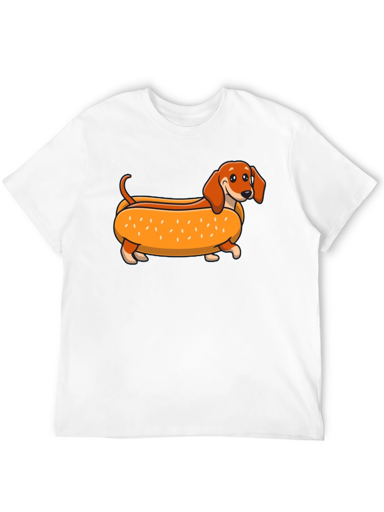 Dachshund Hot Dog T-Shirt