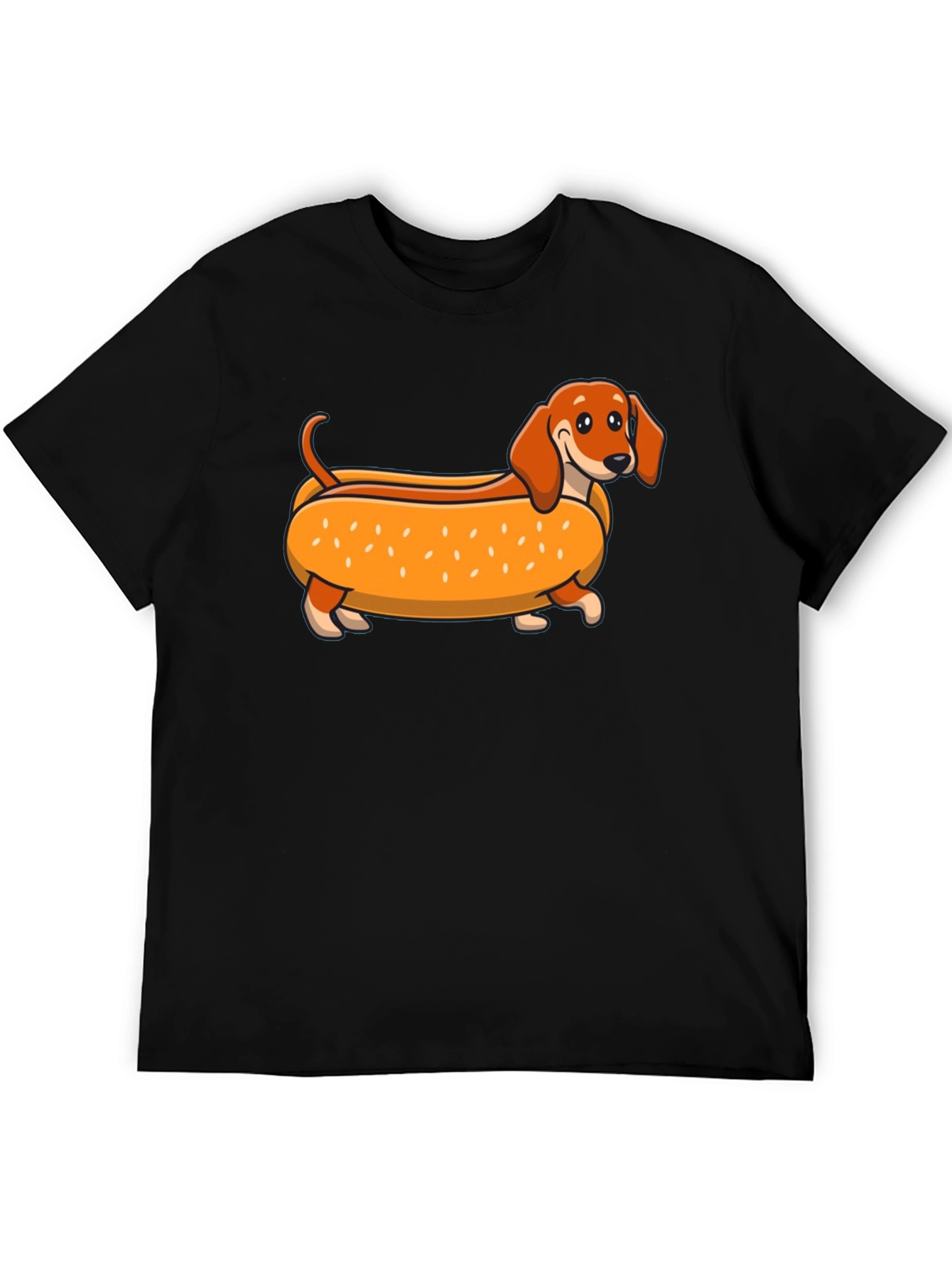 Dachshund Hot Dog T-Shirt