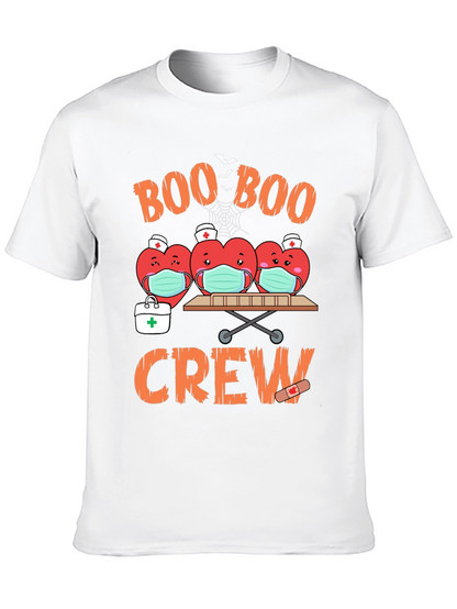 Boo Boo Crew Halloween Nurse T-Shirt