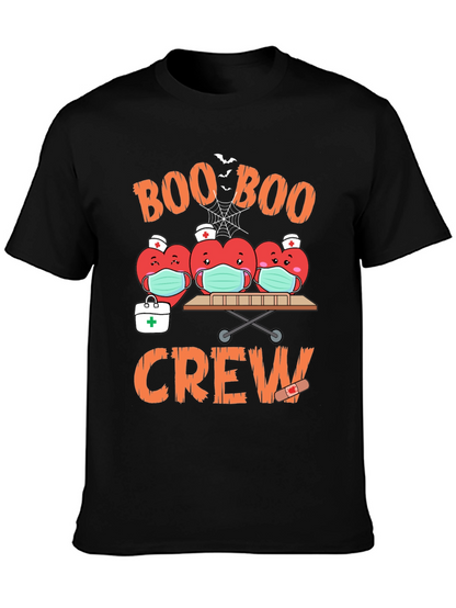 Boo Boo Crew Halloween Nurse T-Shirt