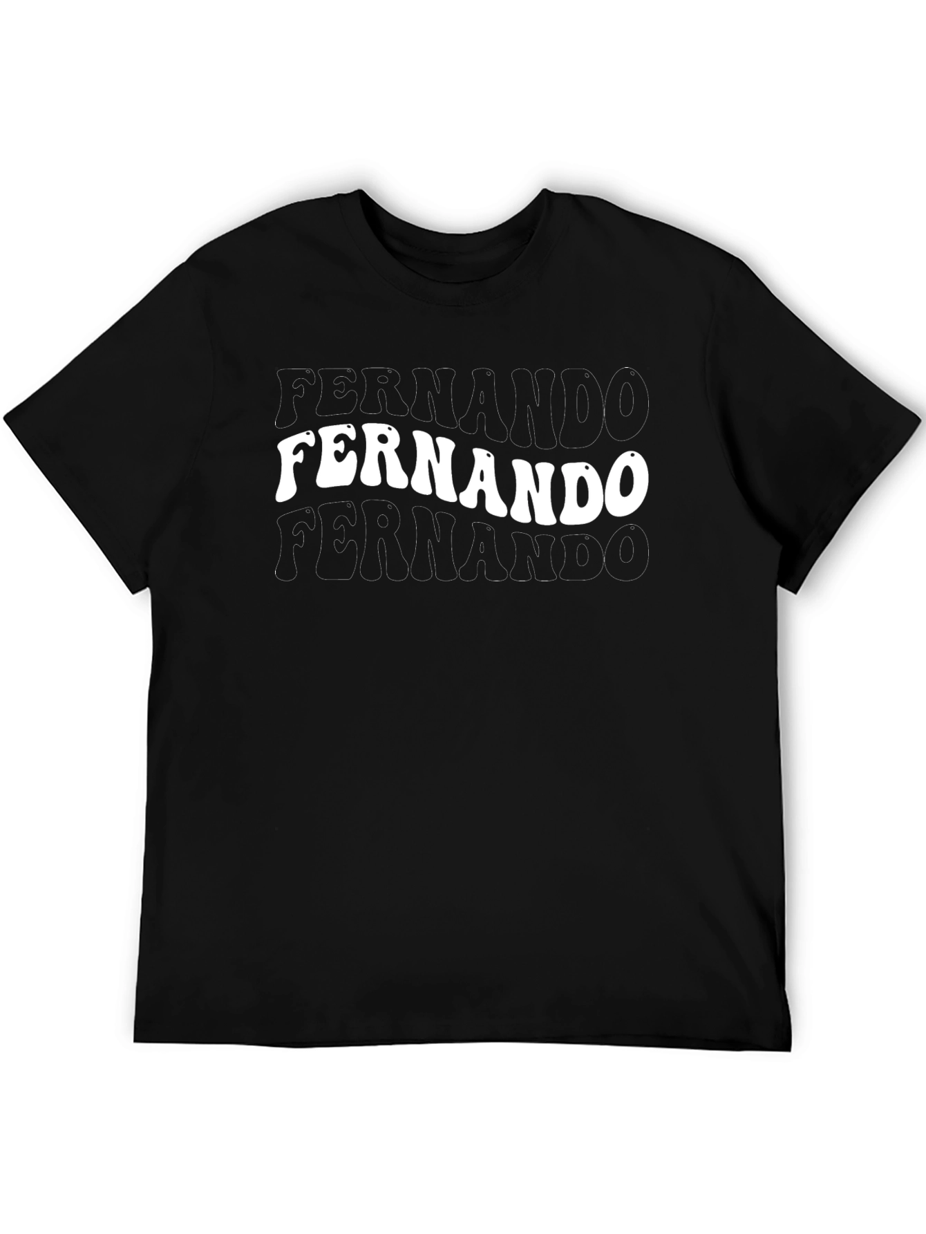 Fernando Retro T-Shirt - Fun Personalized Name Tee