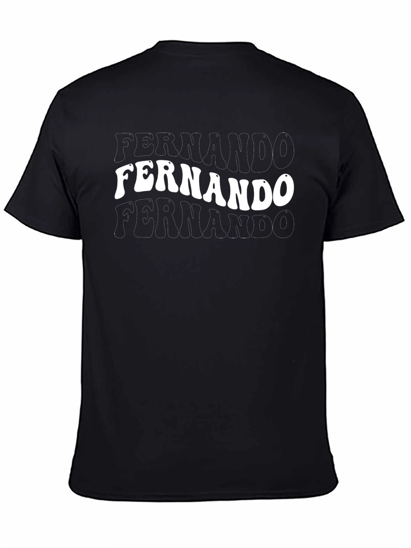 Fernando Retro T-Shirt - Fun Personalized Name Tee