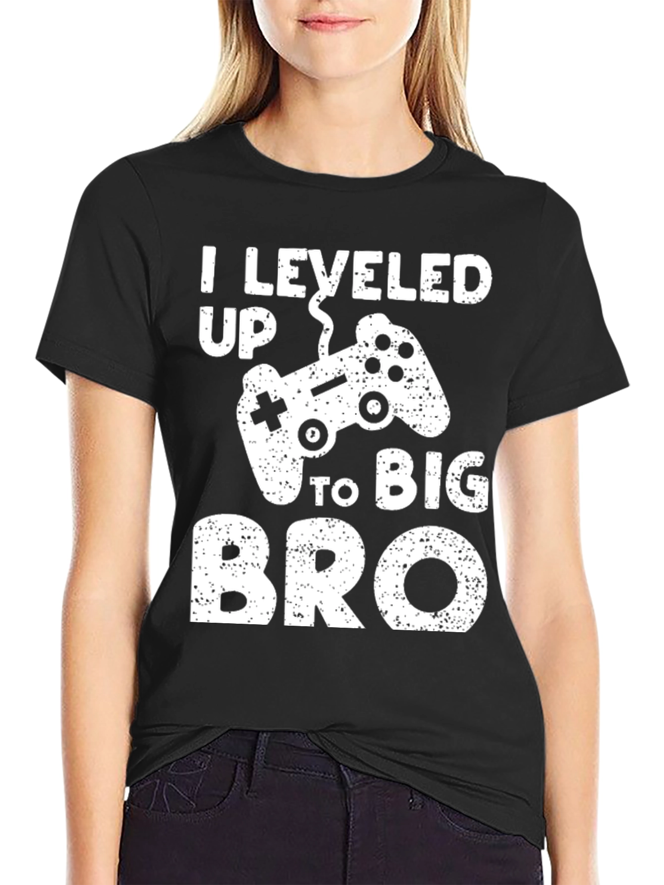 Leveled Up to Big Bro T-Shirt