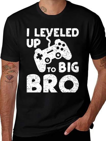 Leveled Up to Big Bro T-Shirt