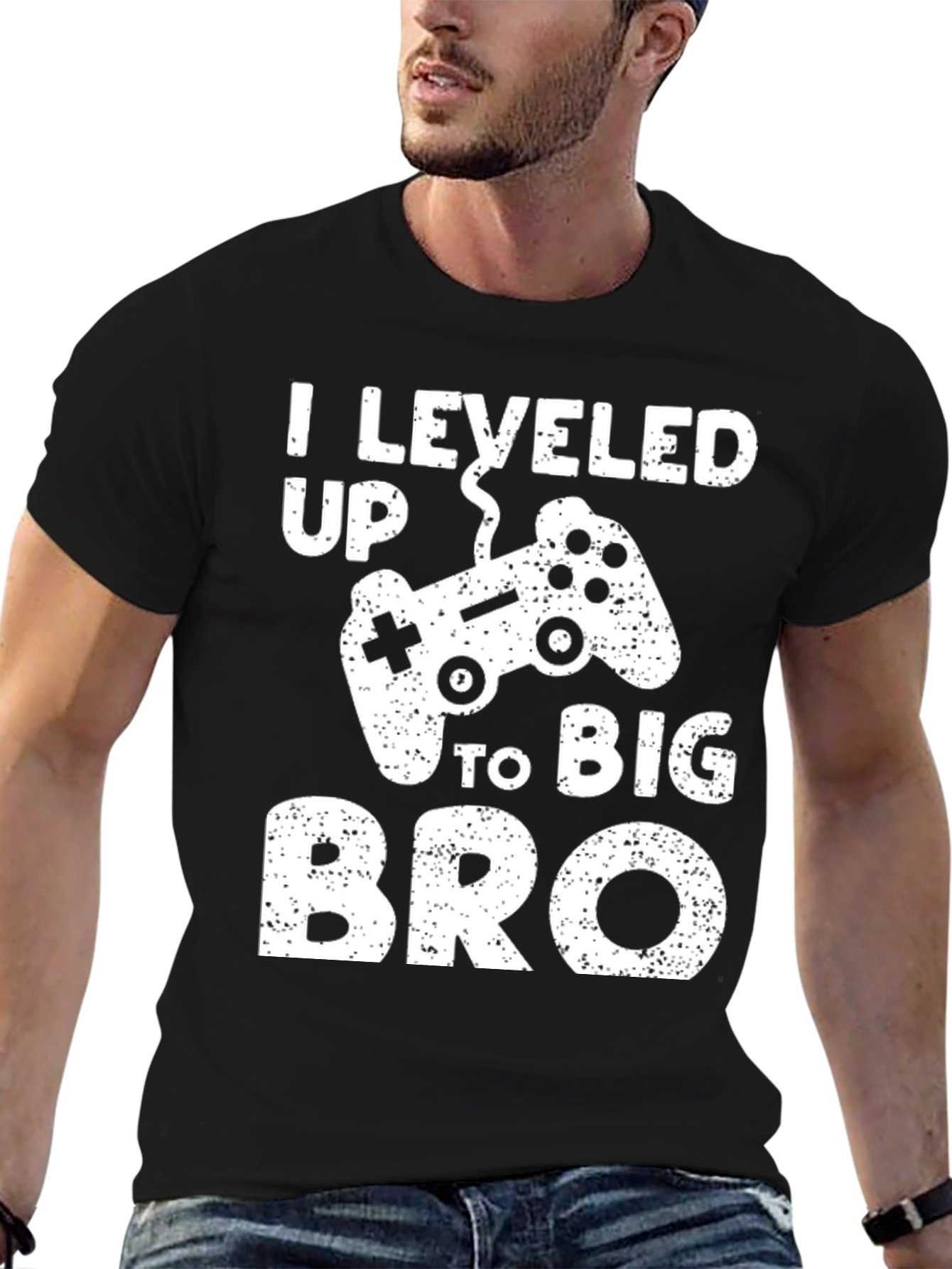Leveled Up to Big Bro T-Shirt