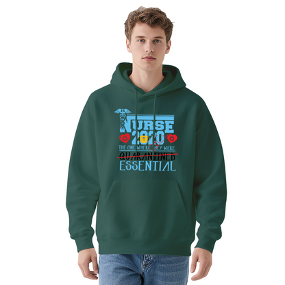 Cool Graphic Hoodie - Nurse Quarantine 2020