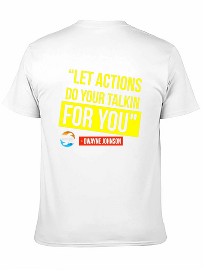 Motivational T-Shirt: Dwayne Johnson Quote
