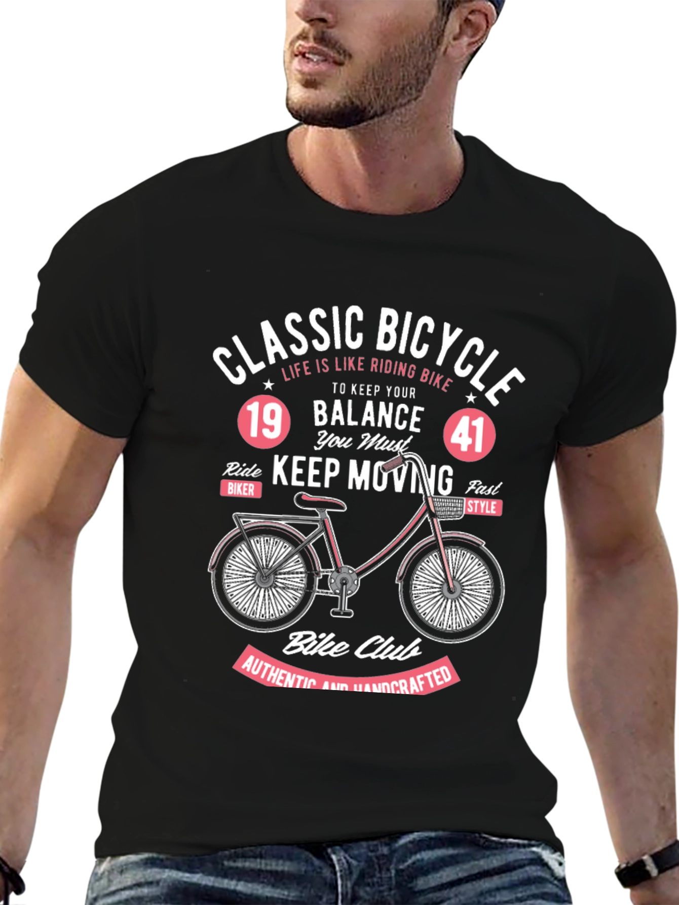 Classic Bicycle T-Shirt - Ride in Style!