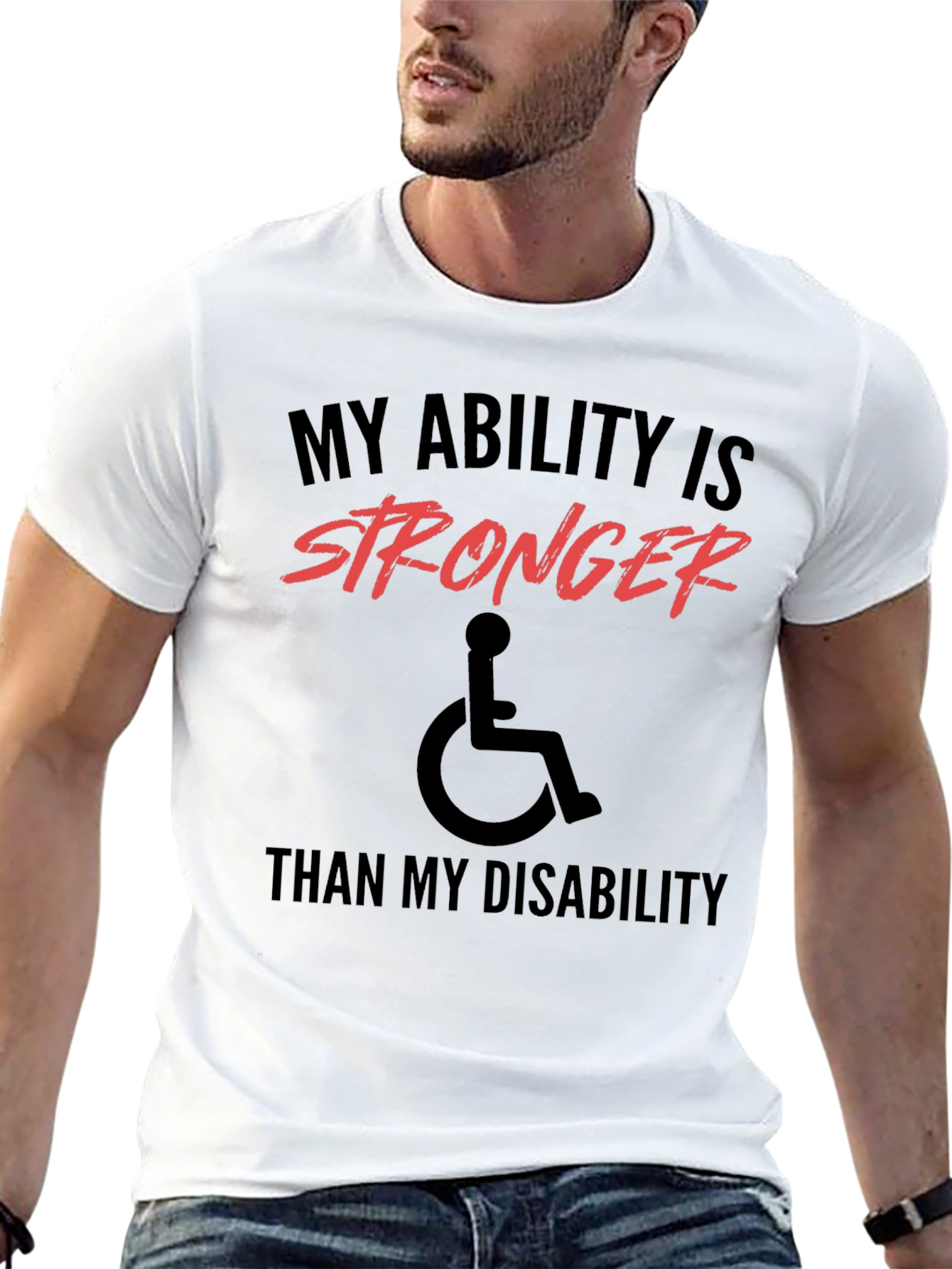 Ability Stronger Than Disability T-Shirt