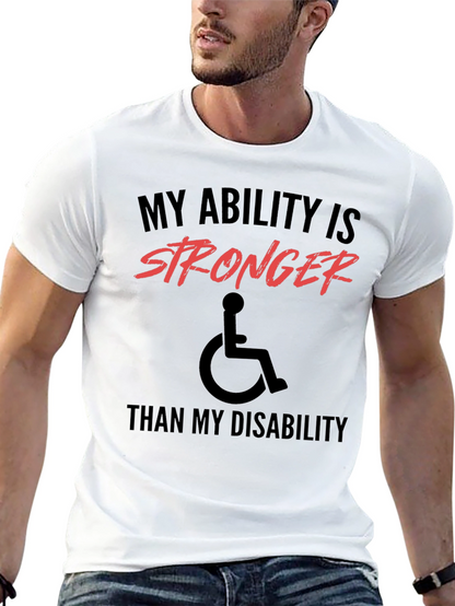 Ability Stronger Than Disability T-Shirt