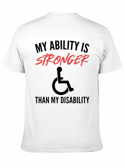Ability Stronger Than Disability T-Shirt