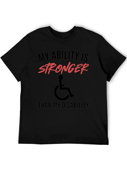 Ability Stronger Than Disability T-Shirt