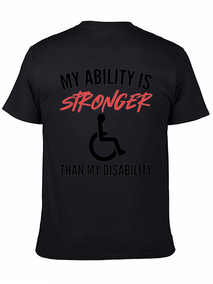 Ability Stronger Than Disability T-Shirt
