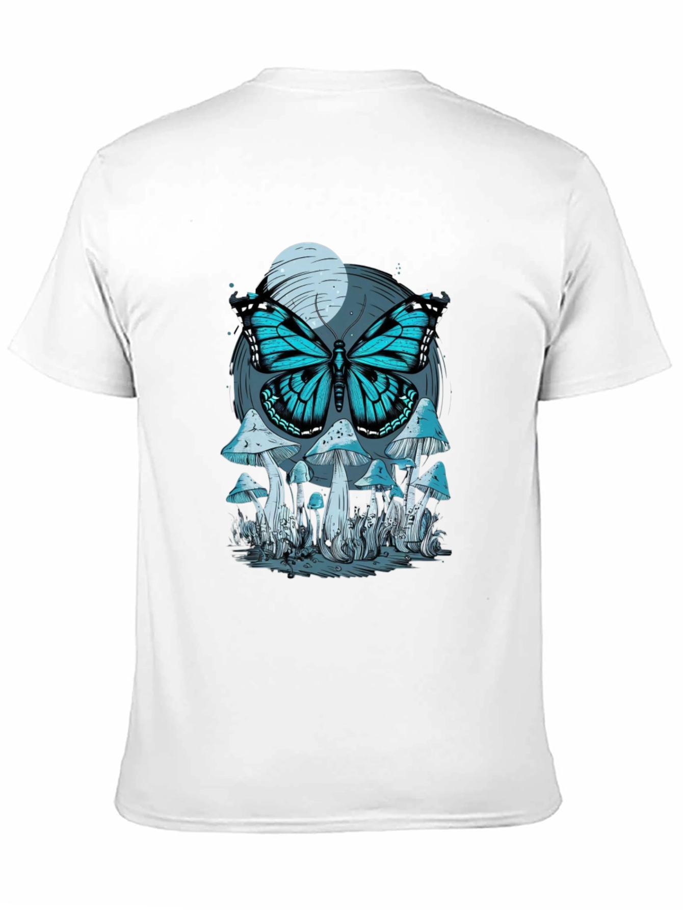 Butterfly Mushroom Graphic Tee