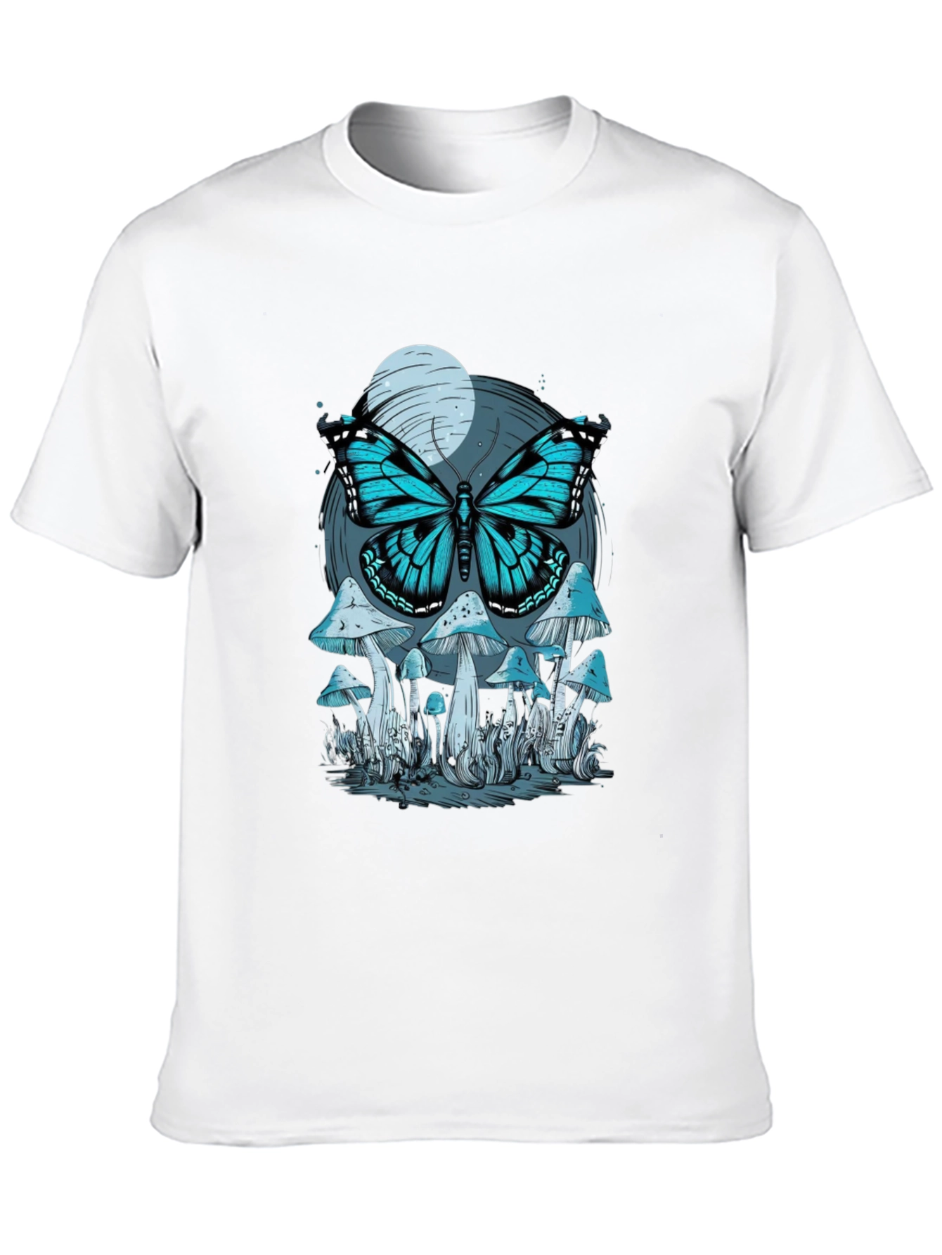 Butterfly Mushroom Graphic Tee