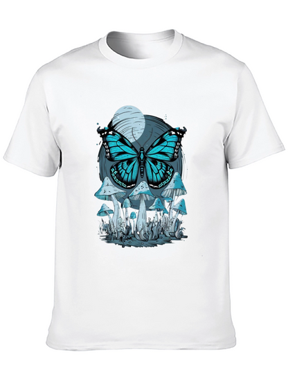 Butterfly Mushroom Graphic Tee