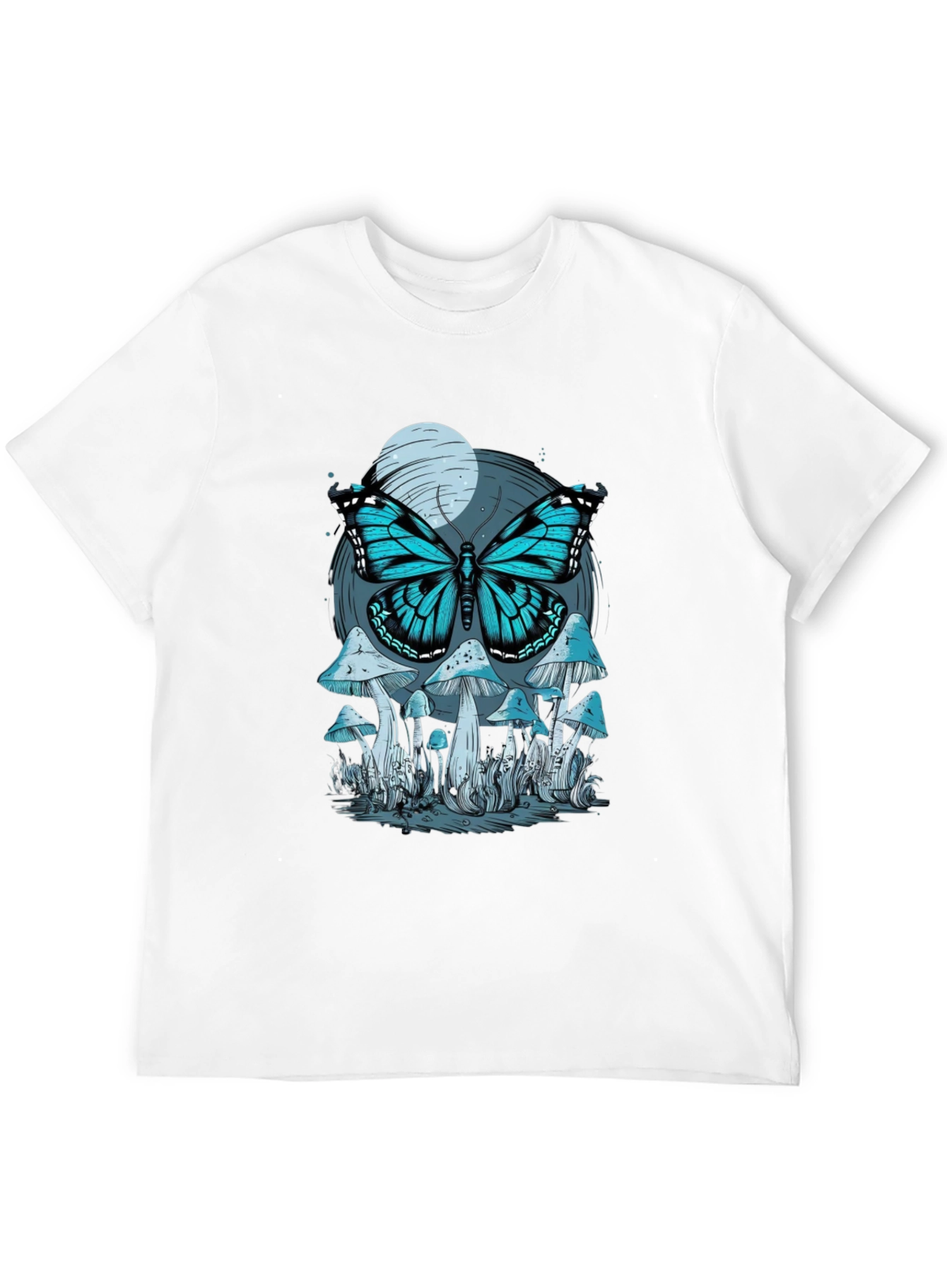 Butterfly Mushroom Graphic Tee