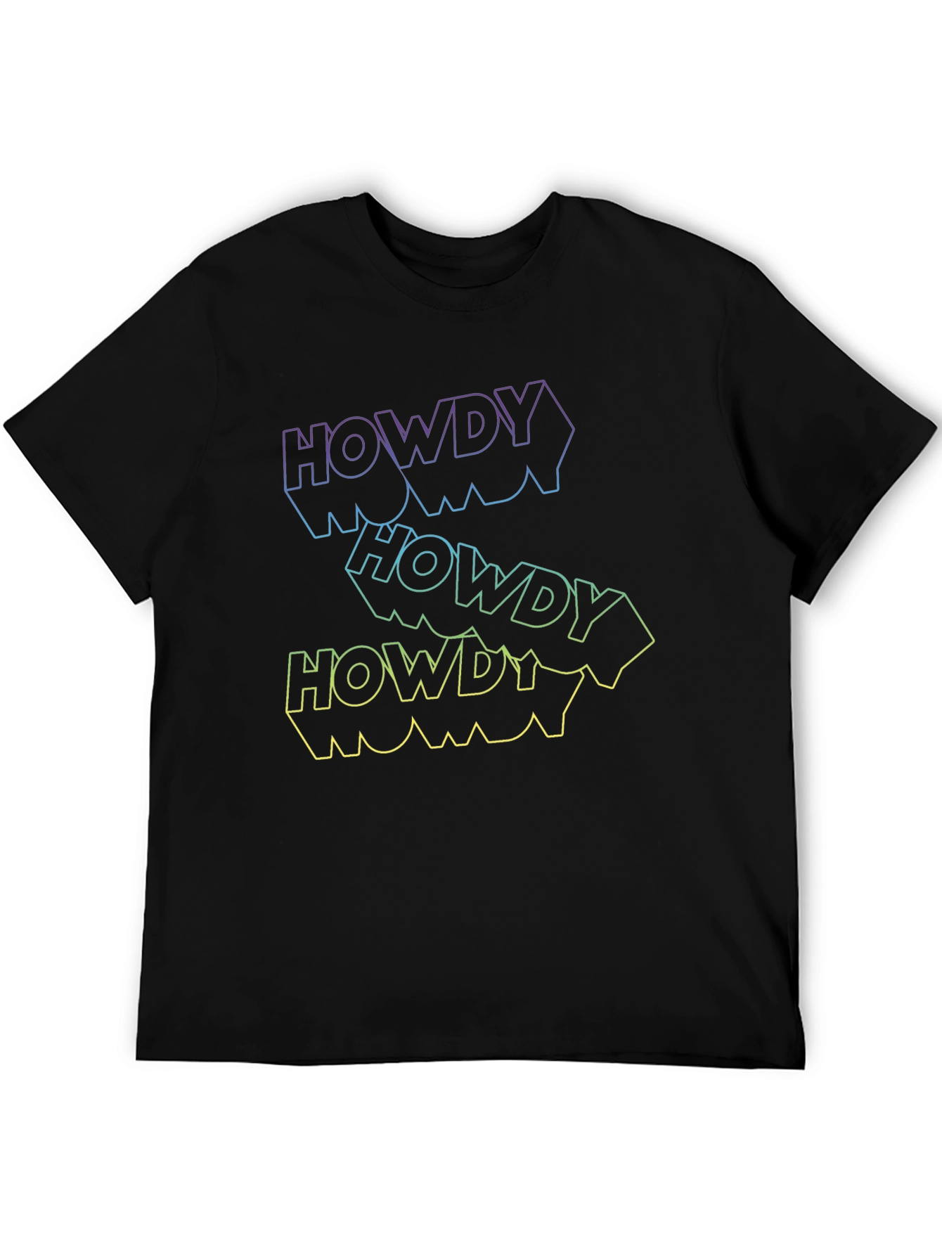 Howdy Graphic Tee - Retro Style