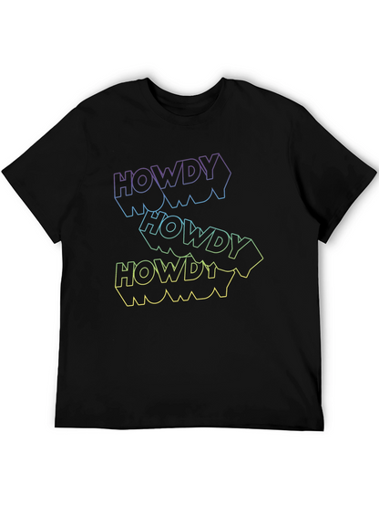 Howdy Graphic Tee - Retro Style