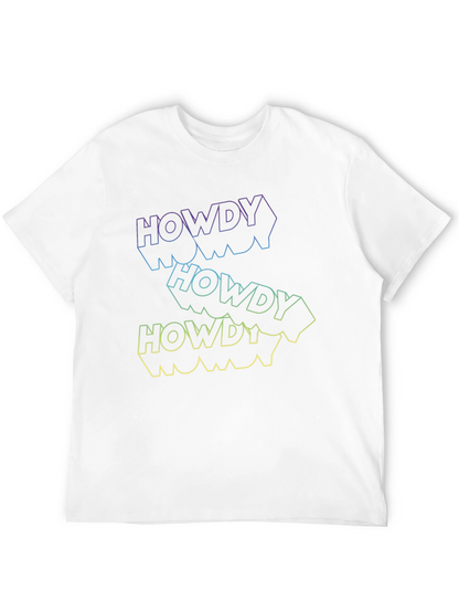 Howdy Graphic Tee - Retro Style
