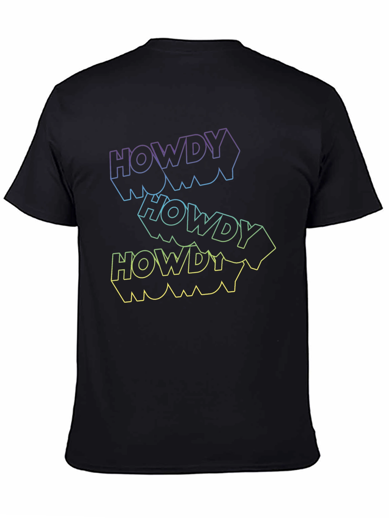 Howdy Graphic Tee - Retro Style