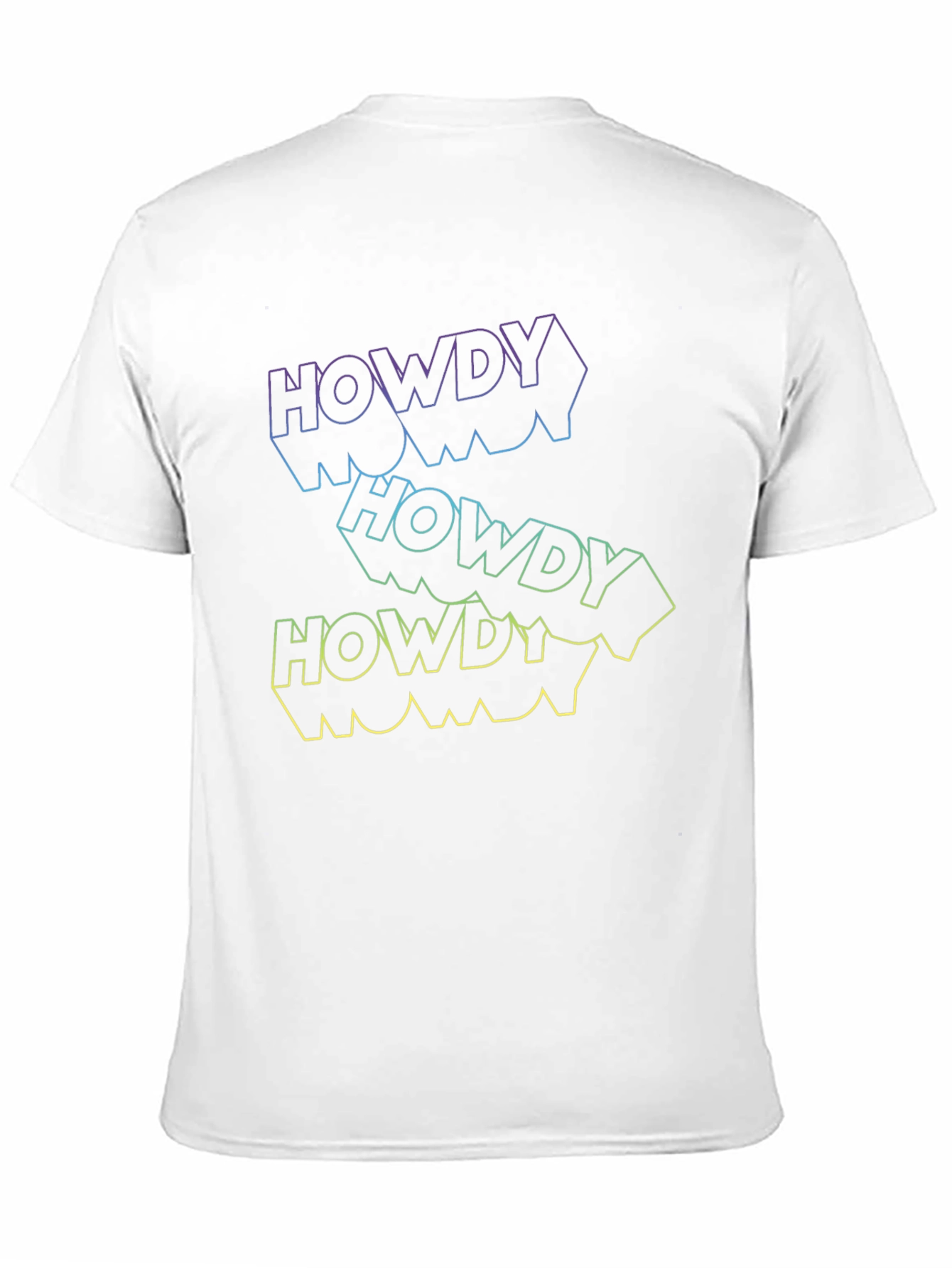 Howdy Graphic Tee - Retro Style