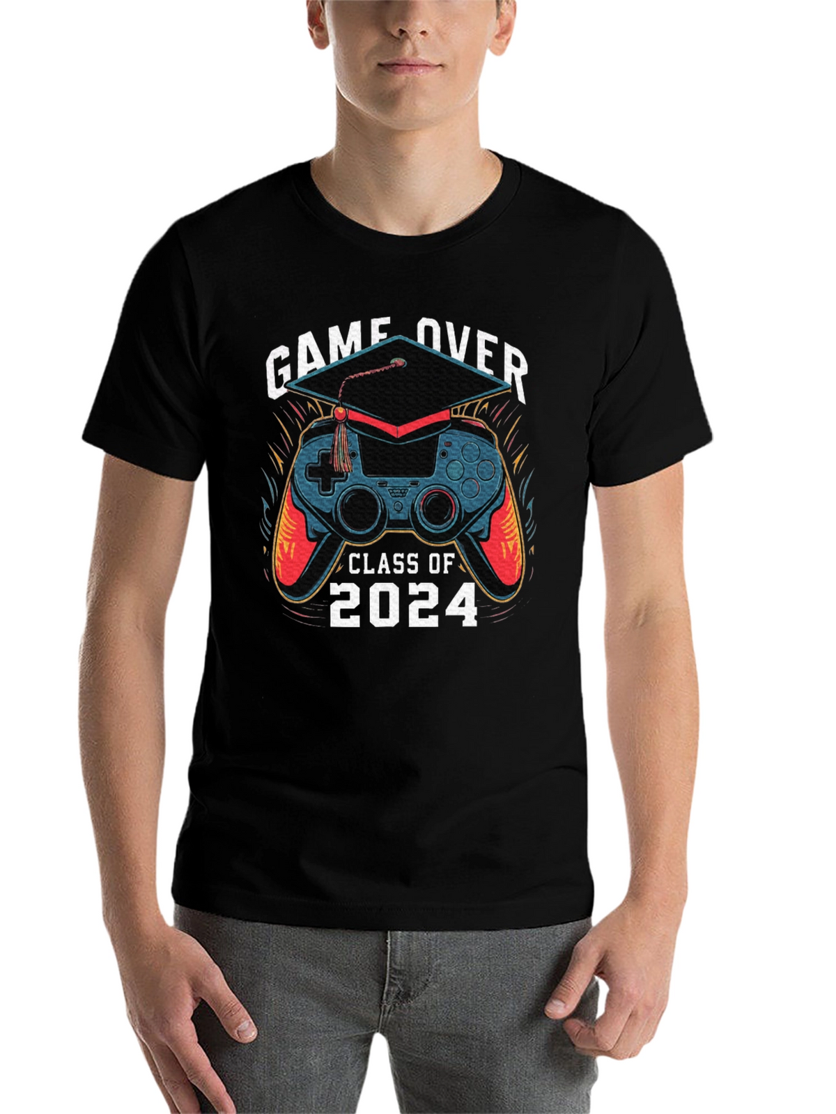 Game Over Class of 2024 Graduation T-Shirt