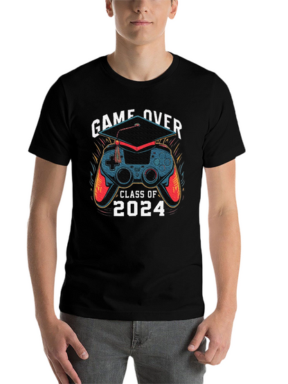 Game Over Class of 2024 Graduation T-Shirt