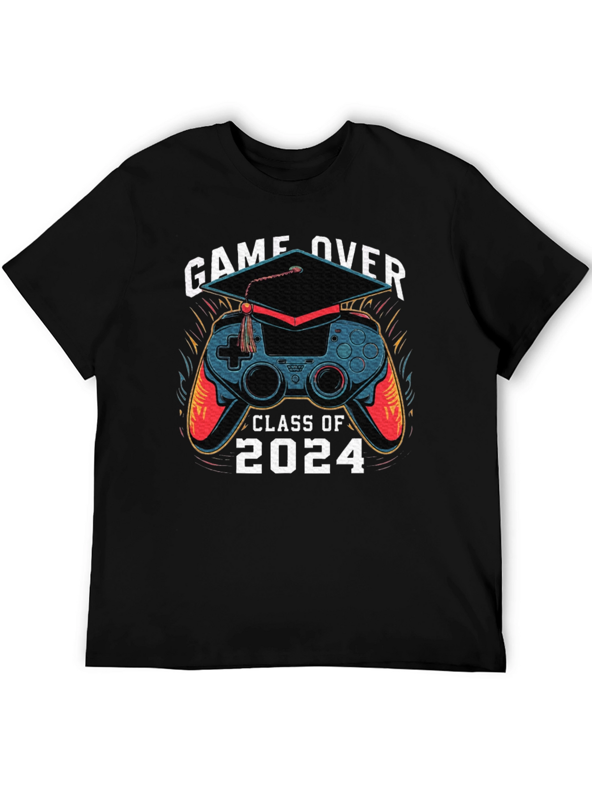 Game Over Class of 2024 Graduation T-Shirt