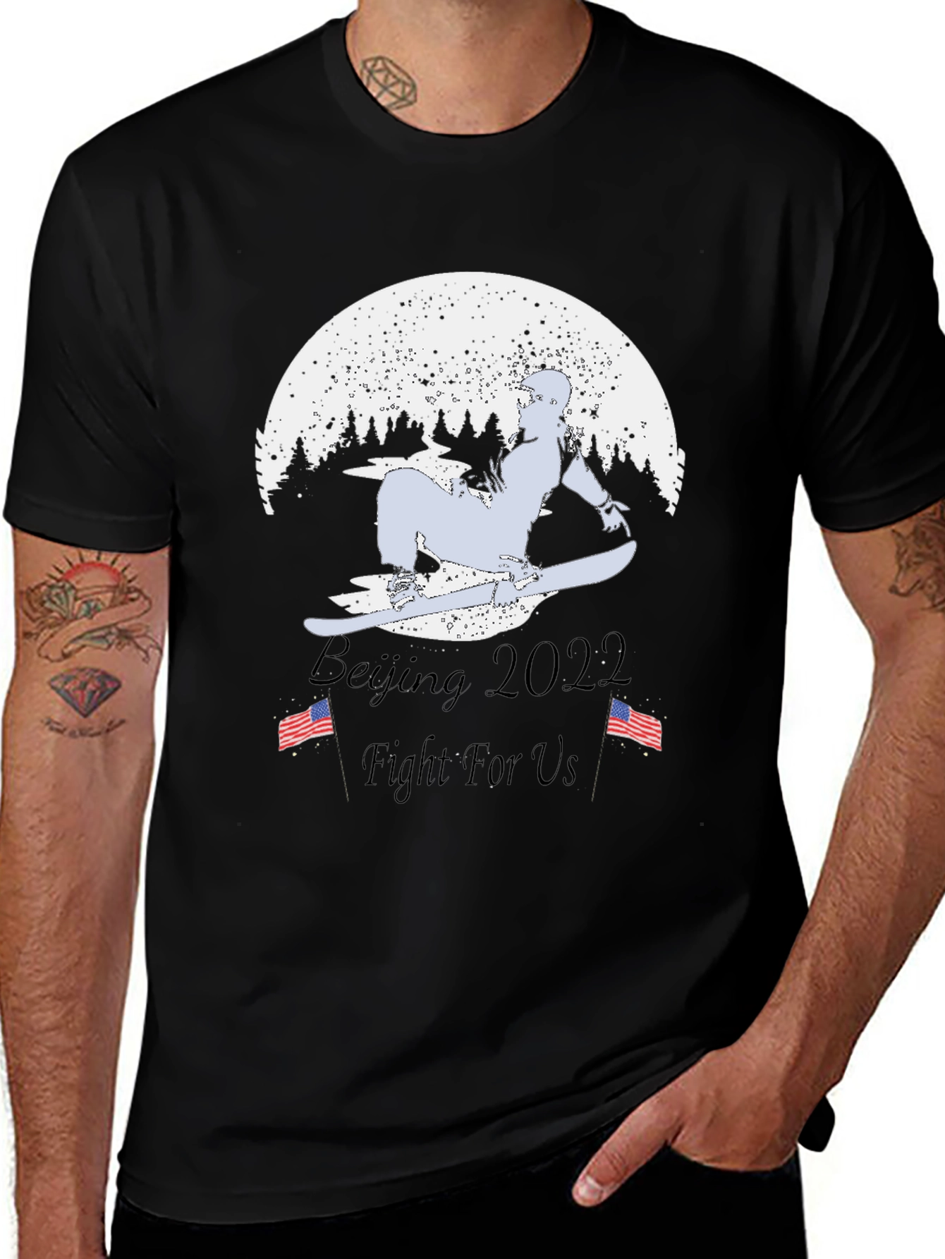 Winter Olympics T-Shirt: Beijing 2022 Design