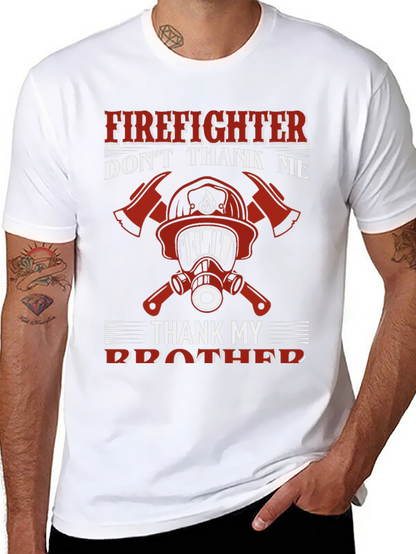 Firefighter Brother Graphic Tee