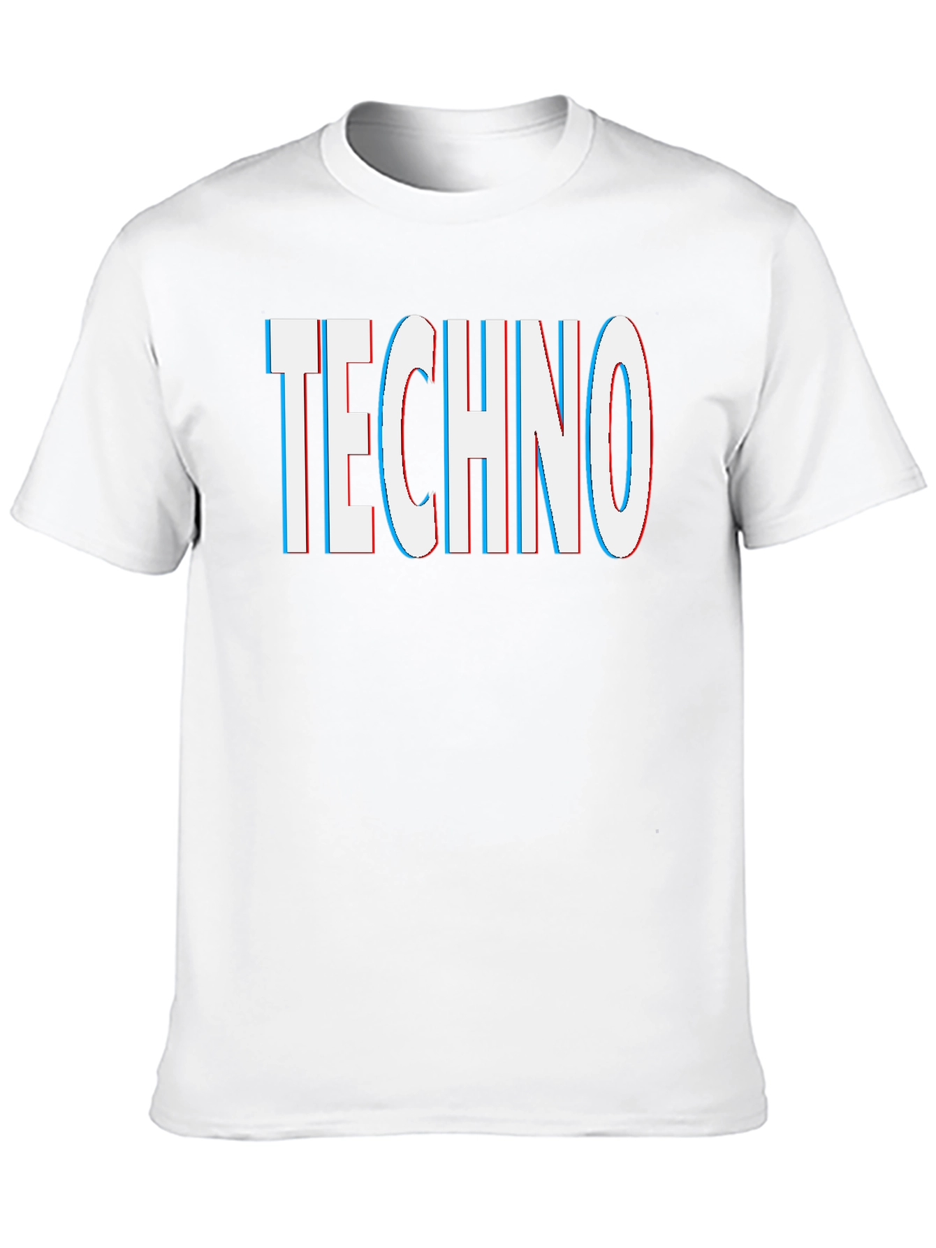 Techno Graphic Tee - Black Short Sleeve