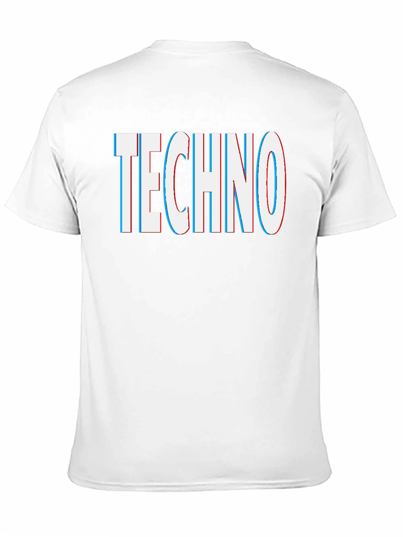 Techno Graphic Tee - Black Short Sleeve