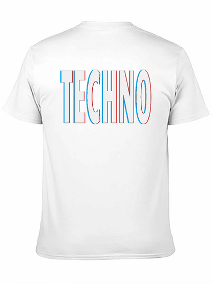 Techno Graphic Tee - Black Short Sleeve