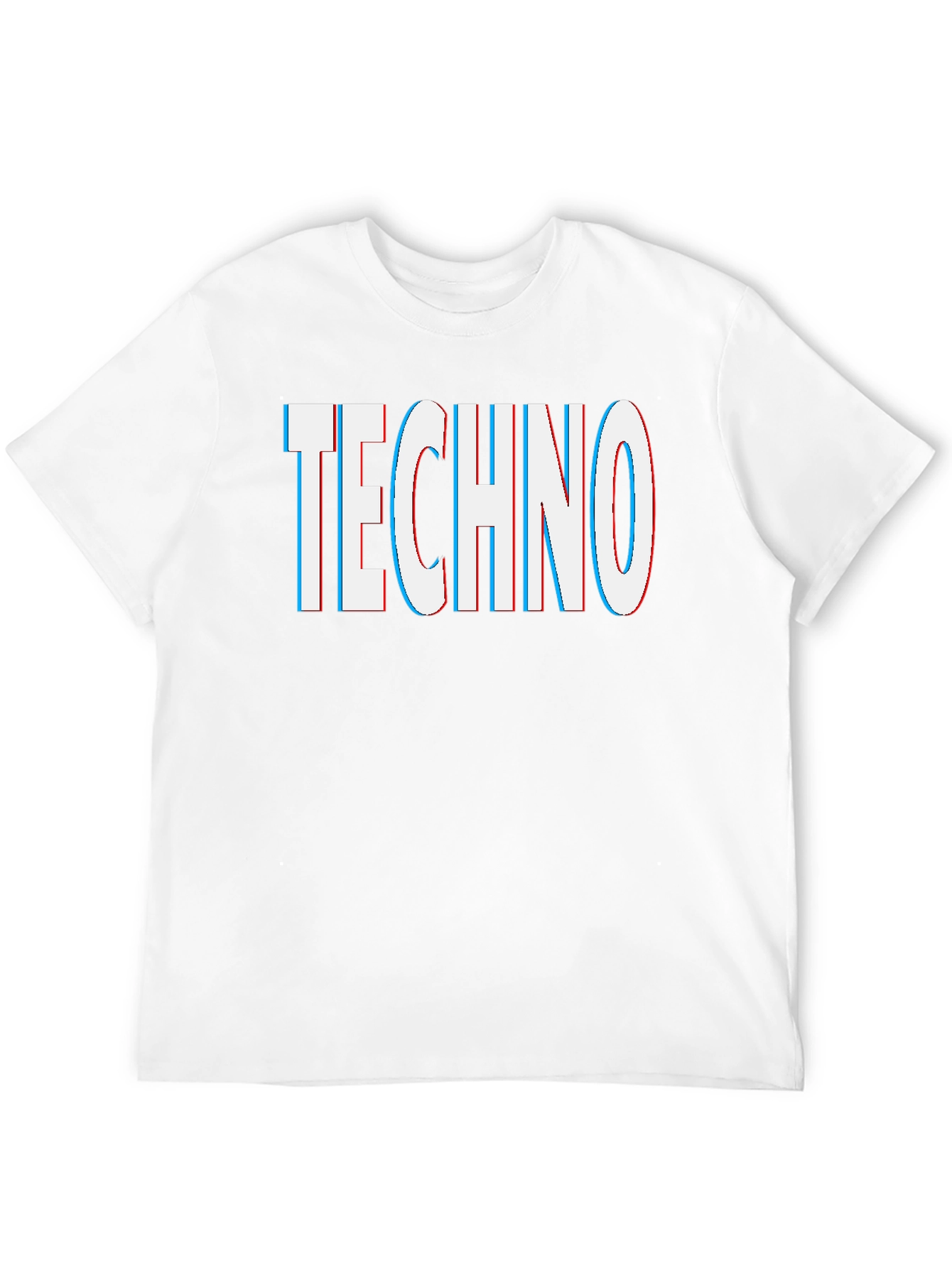 Techno Graphic Tee - Black Short Sleeve