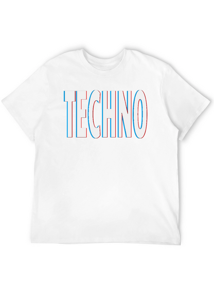 Techno Graphic Tee - Black Short Sleeve