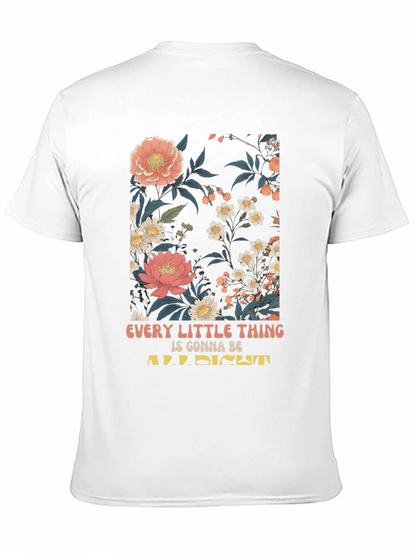 Floral Print Graphic T-Shirt - Every Little Thing