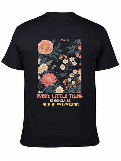 Floral Print Graphic T-Shirt - Every Little Thing