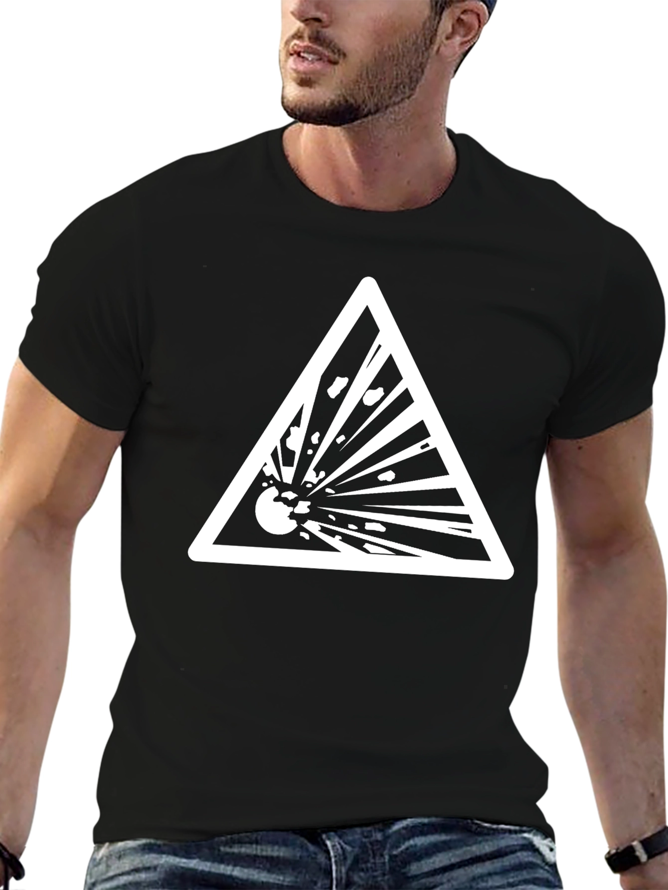 Explosive Hazard Symbol Graphic Tee