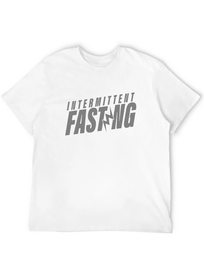 Intermittent Fasting Graphic T-Shirt - Black